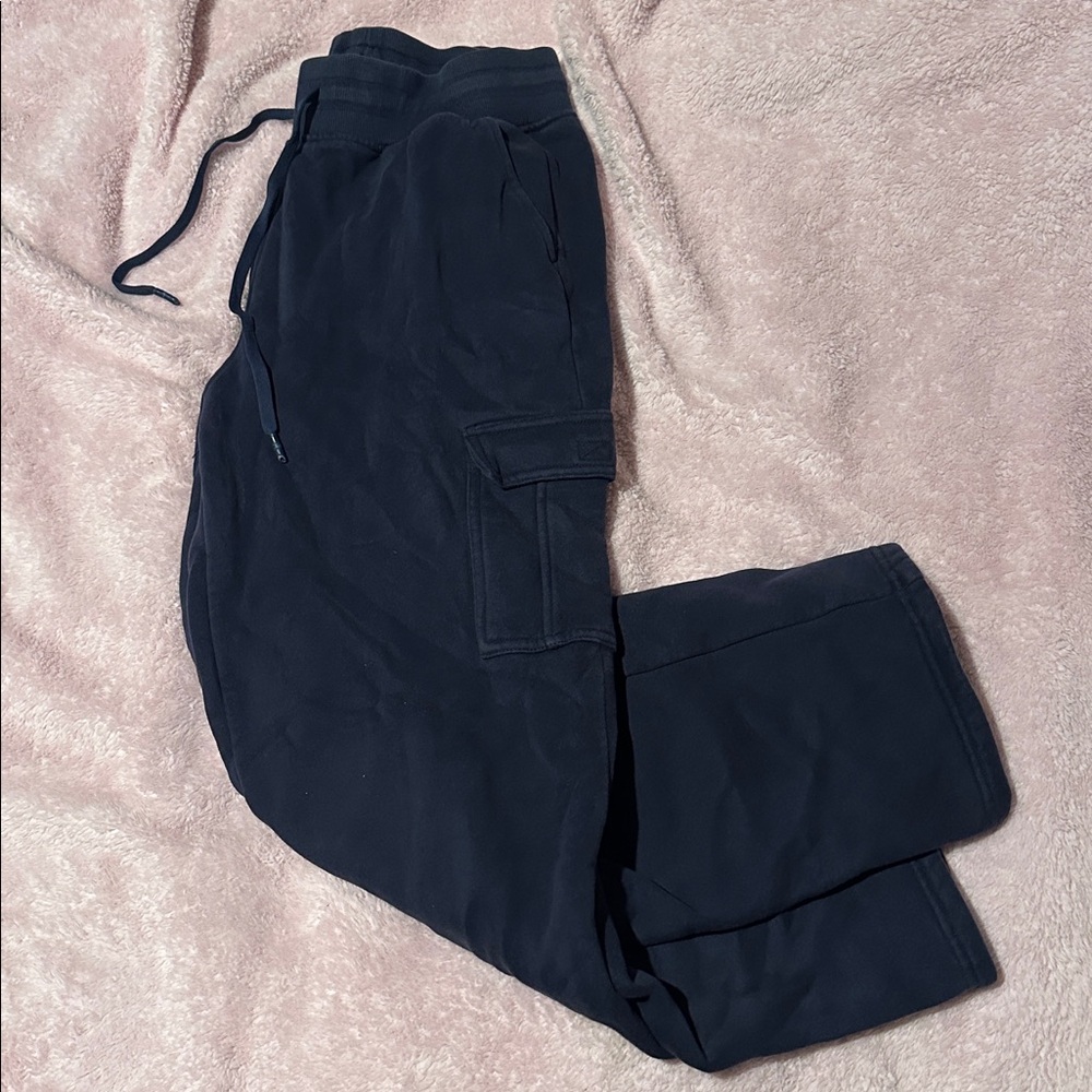 TikTok viral sweatpants - navy blue
